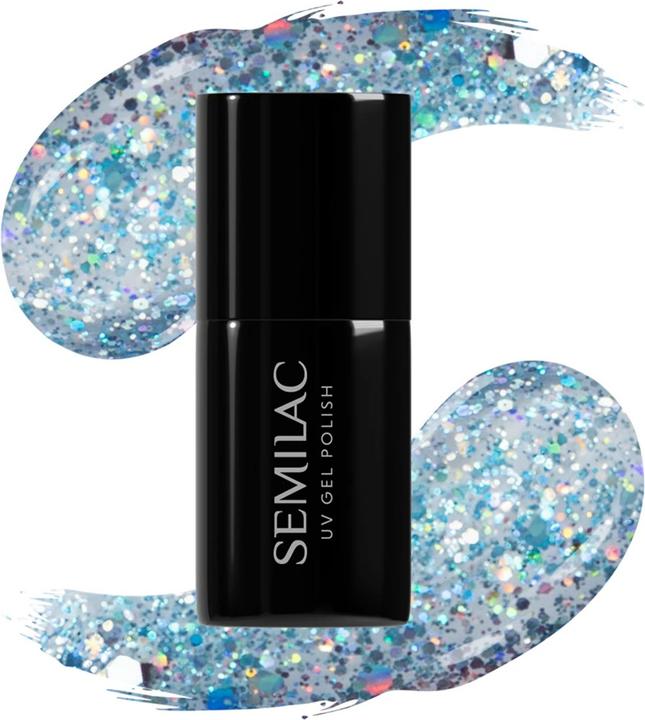 Produktbild Semilac Frosty Christmas (610 Frosty Christmas, UV-Gel Lack)