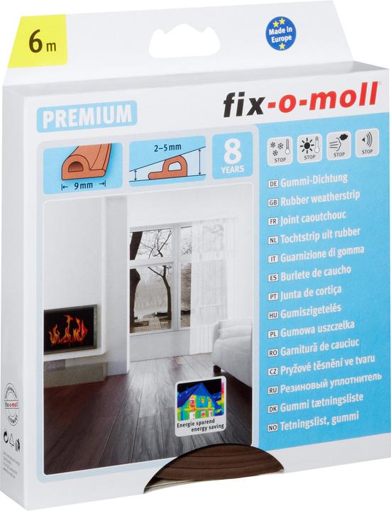 Image du produit Fix-o-moll P-Profil Gummi-Dichtung