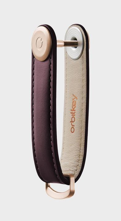 Actual product image Orbitkey - Leather Key Organiser - Wine