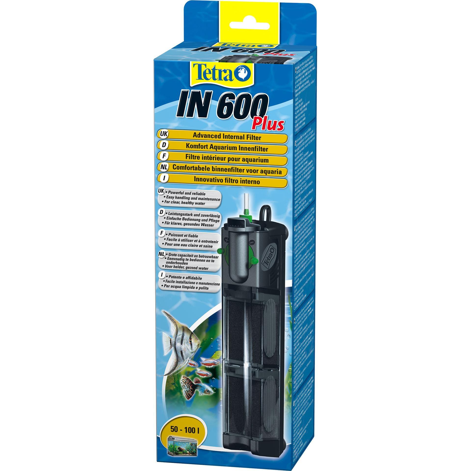 Tetra Tec Innenfilter IN 600 Plus (200 l, Innenfilter, Süsswasser), Aquarium Filter