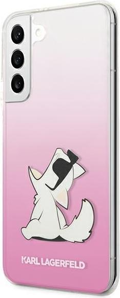 Actual product image Karl Lagerfeld KLHCS22MCFNRCPI S22 + S906 hard case pink (Samsung Galaxy S22+)