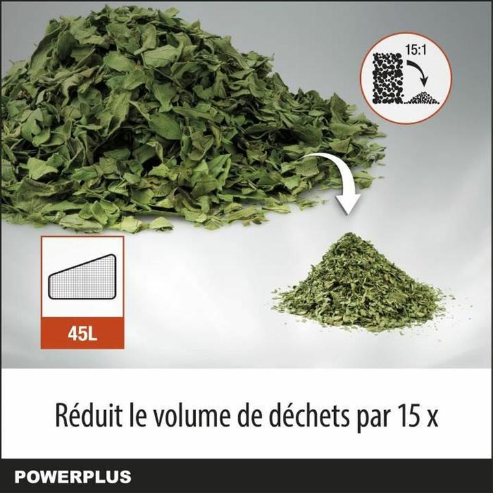 Produktbild Powerplus Dual Power Laubsauger/-bläser bürstenlos 40V - exkl. Akku und Ladegerät (Akkubetrieb, Laubbläser)