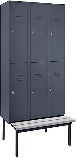 Actual product image Wolf Half height wardrobe with bench base (90 cm, 214 cm)