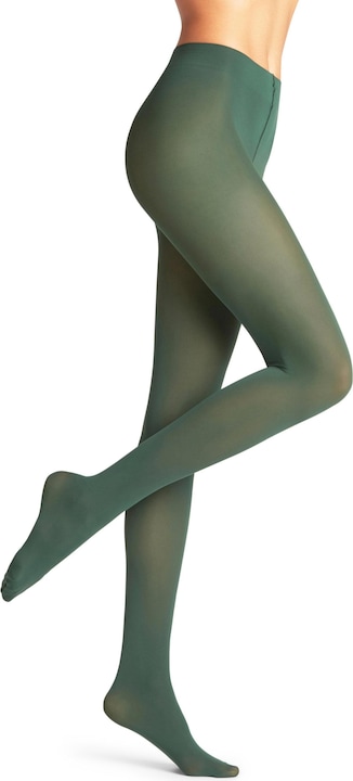 Falke Pure Matt 50 Collant, couleur 7441 hunter green, taille 38-40 (50 DEN, 38 - 40)