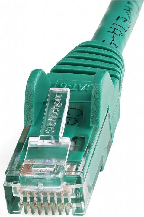 Actual product image StarTech 2m Green Cat6 Patch Cable (UTP, CAT6, 2 m)