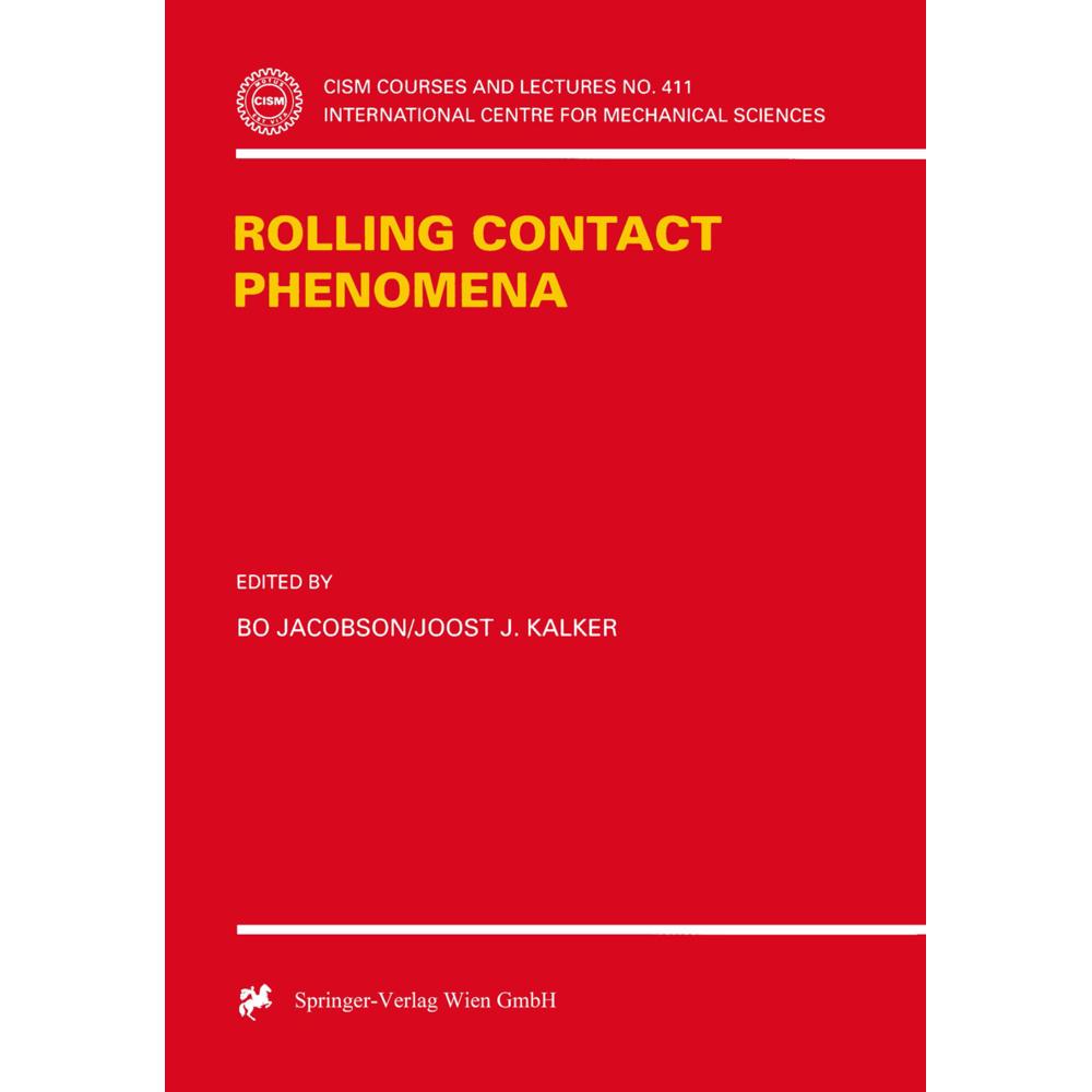 Thumbnail - Rolling Contact Phenomena, Fachbücher von Joost J. Kalker, Bo Jacobson