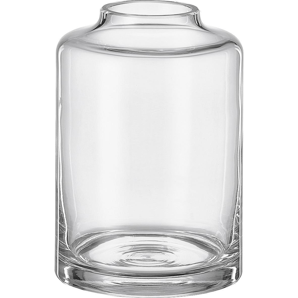 Bohemia Cristal, Vase, BOHEMIA Vase H 18cm Ø12,5 klar (1 x)