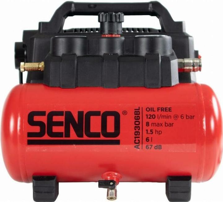 Senco AC19306BL-EU. AIR COMPRESSOR 230V 6L (6 l, 8 bar)