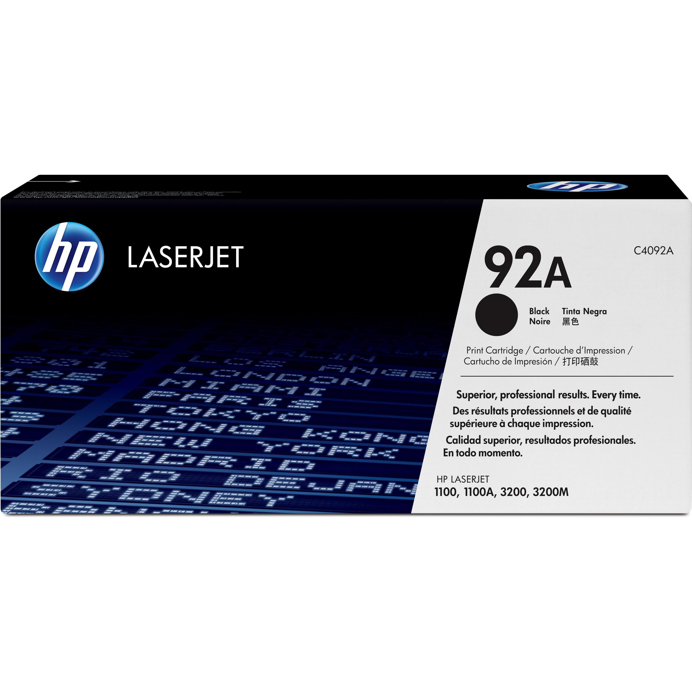 HP, Toner, 92a (BK)