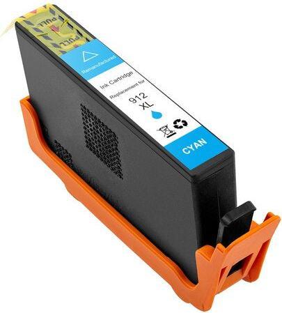 Image du produit Hermex Cartouche d'impression compatible HP 912XL cyan 3YL81AE (C)
