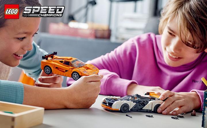Produktbild LEGO McLaren Solus GT & McLaren F1 LM (76918, LEGO Speed Champions)