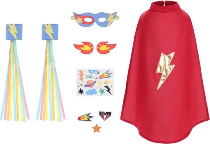 Produktbild Partydeco Costume Super Héros (6pcs)