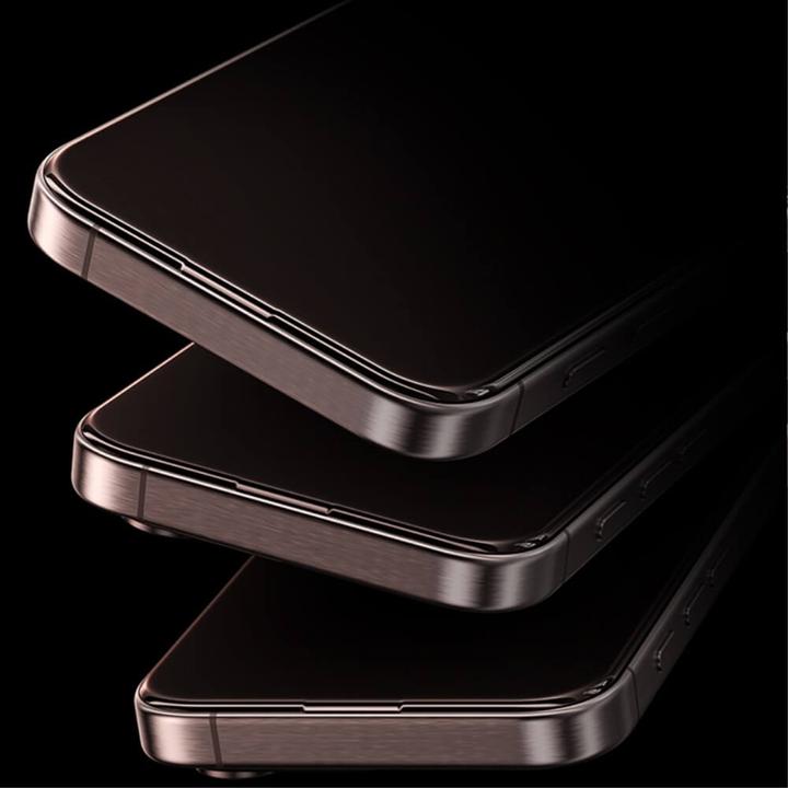 Actual product image Cover-Discount iPhone 16 Pro - Armoured Glass Display Privacy Anti-Spy (1 Piece, Apple iPhone 16 Pro)