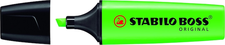 Actual product image STABILO BOSS ORIGINAL highlighter (Pink, Yellow, Green, Orange, 5 mm, 4 x)