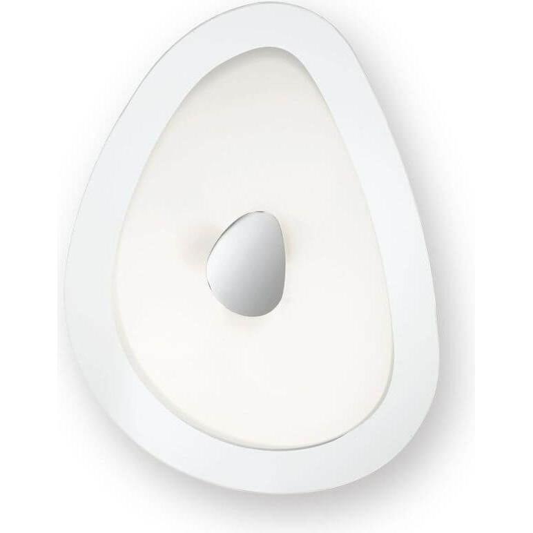 Ideal lux, Wandleuchte + Deckenleuchte, GEKO Deckenleuchte E27 3-fach dimmbar Weiss 018508 (E27)