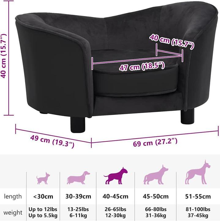 Immagine prodotto vidaXL Hundesofa (Cane)