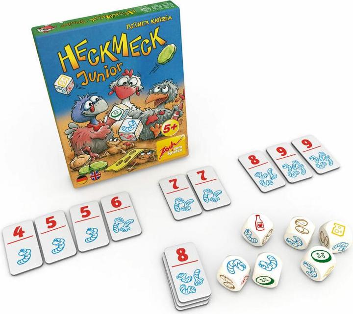 Actual product image Zoch ZOC05088 - Heckmeck Junior - figure/ dice game (DE, EN), for 2 to 5 players, aged 5 and older (German, English)