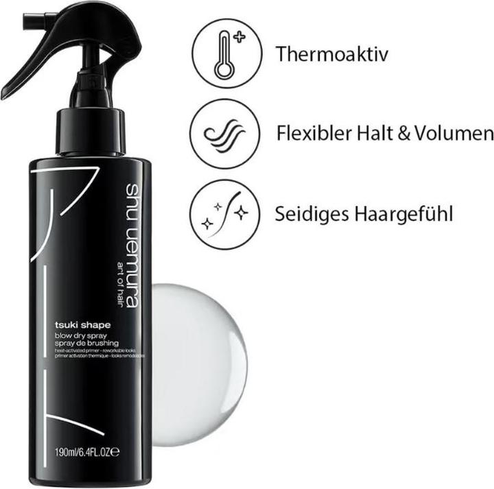Produktbild Shu Uemura Tsuki Shape Blow Dry Spray (190 ml)