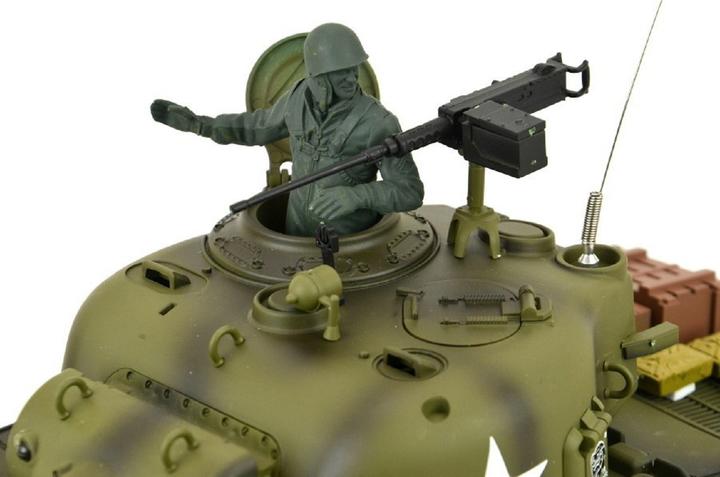 Actual product image Es-toys Heng Long RC Tank PRO US M4A3 Sherman (RTR Ready-to-Run)