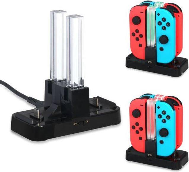 Produktbild Dobe Ladestation für einen Joy-Con und einen Pro Controller (Switch)