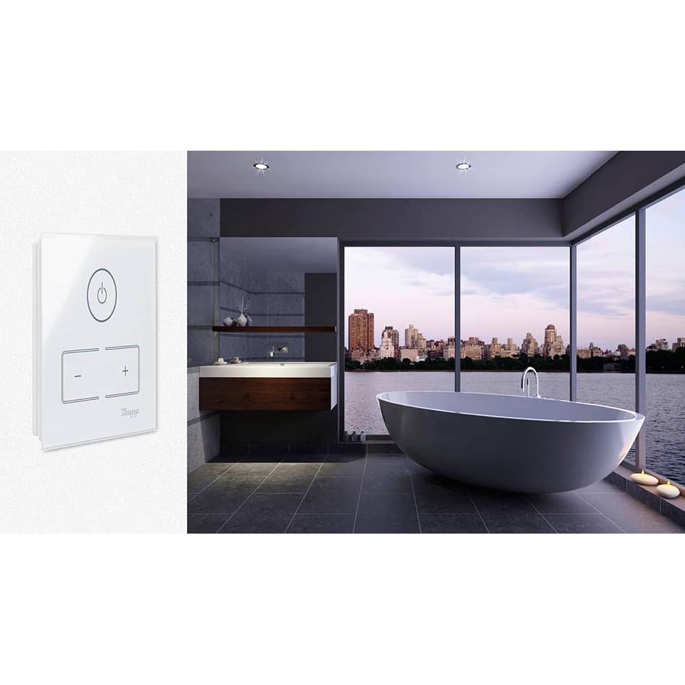 Thumbnail - Kopp HK i8 Glas-Sensor Universal-Dimmer eckig, Taster + Schalter