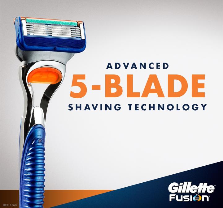 Productafbeelding Gillette Fusie 4 bladen (4 x)