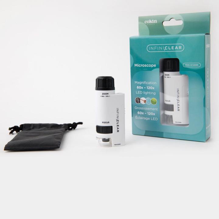 Image du produit Cokin Microscope de poche Infiniclear avec lumière LEd
