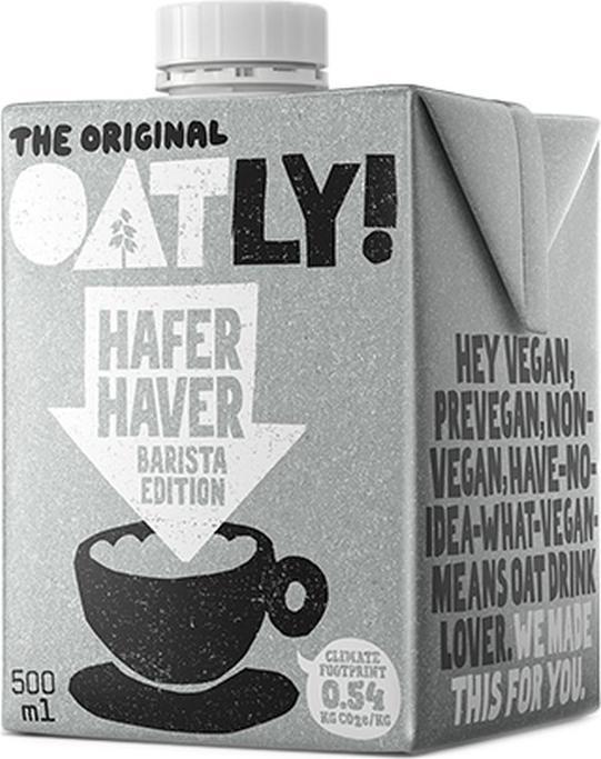 Produktbild Oatly Hafer Barista (1 x 50 cl)