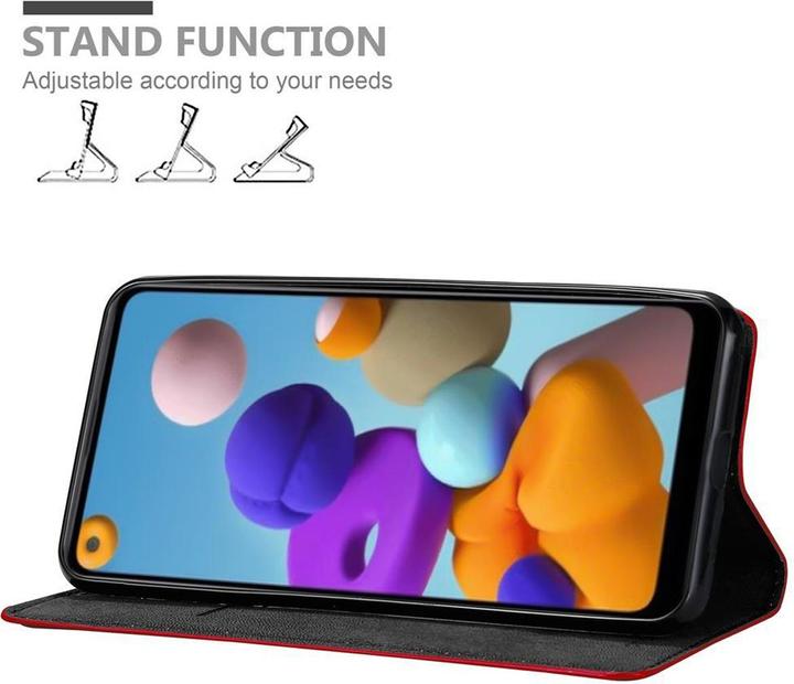 Productafbeelding Cadorabo Boek Onzichtbare Magneethoes (Samsung Galaxy A21)