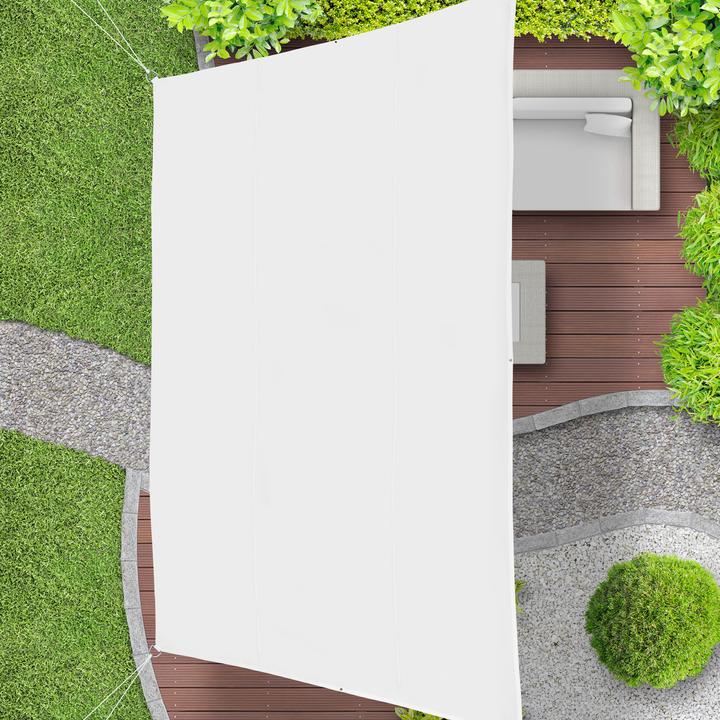 Image du produit Relaxdays Voile d'ombrage trapèze (550 x 400 x 0,5 cm)