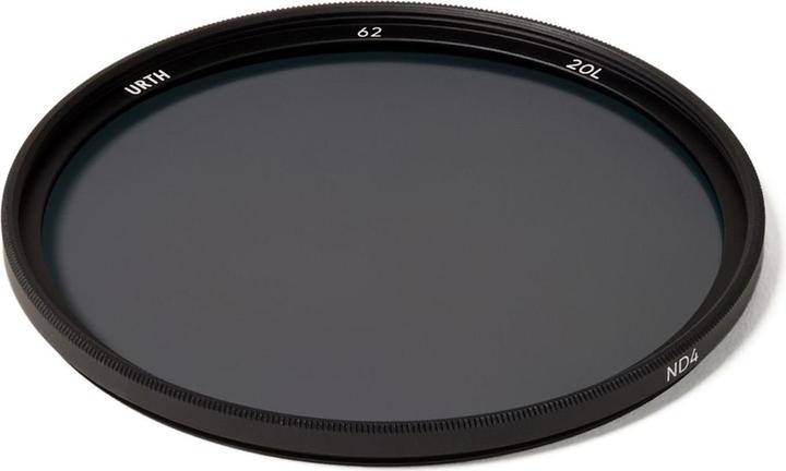 Urth 62mm ND4 (2 Blenden) Objektivfilter (Plus+) (62 mm, ND- / Graufilter, 62 mm)