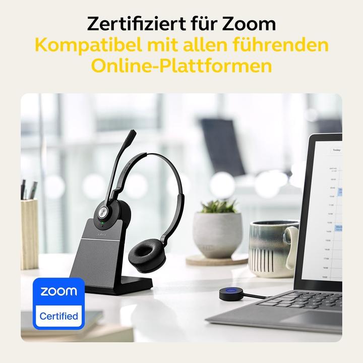 Actual product image Jabra Engage 55 UC Duo (Wireless, USB-A)