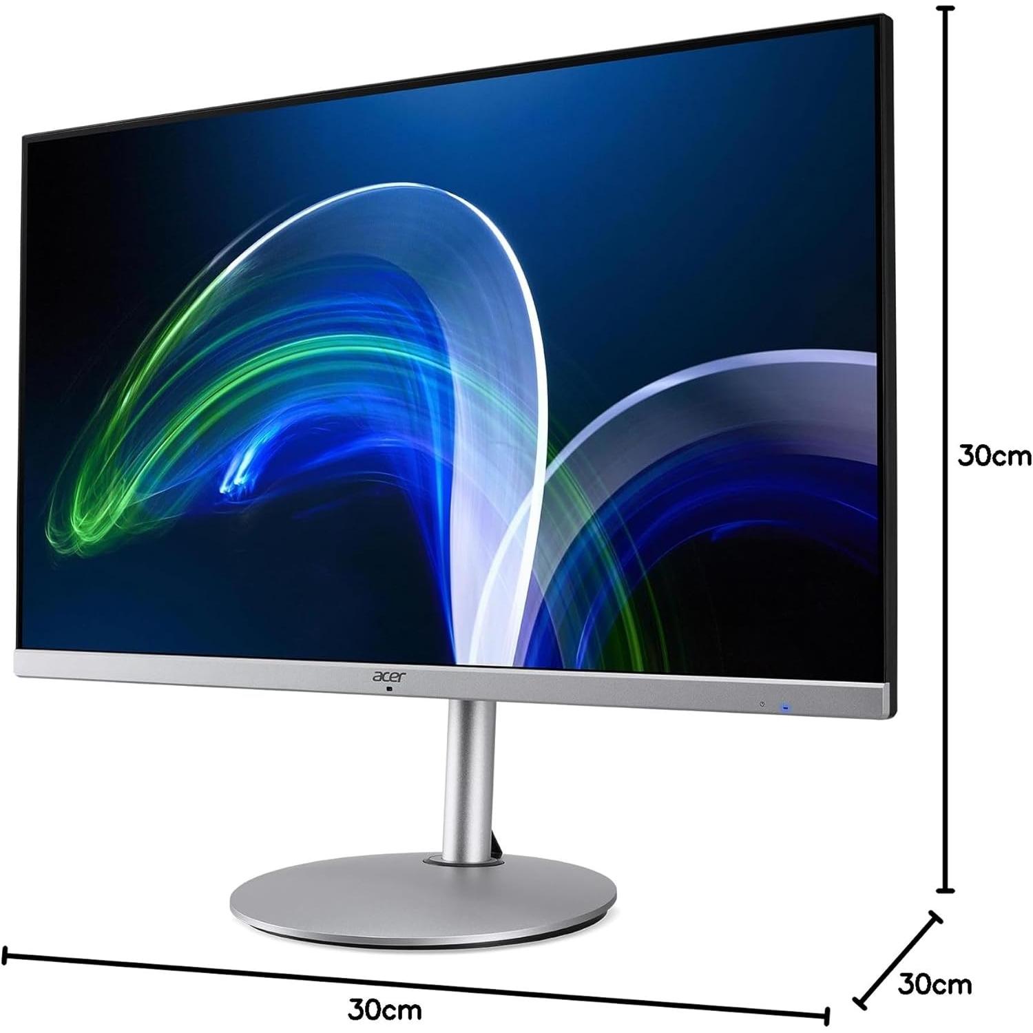 Acer CB322QKsemipruzx (3840 x 2160 Pixel, 31.50"), Monitor, Silber