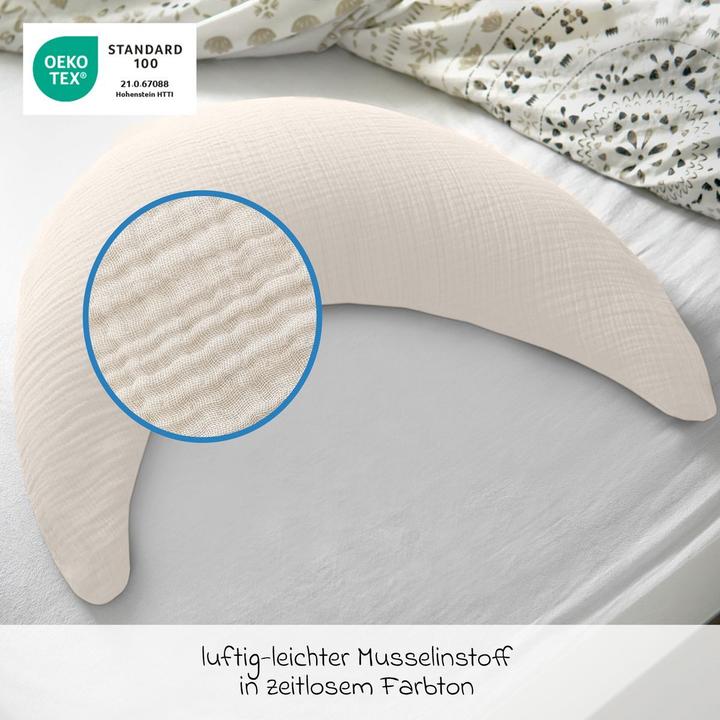 Produktbild Theraline Stillkissen Stillkissen Der Musselinmond - mit feiner (27 cm)