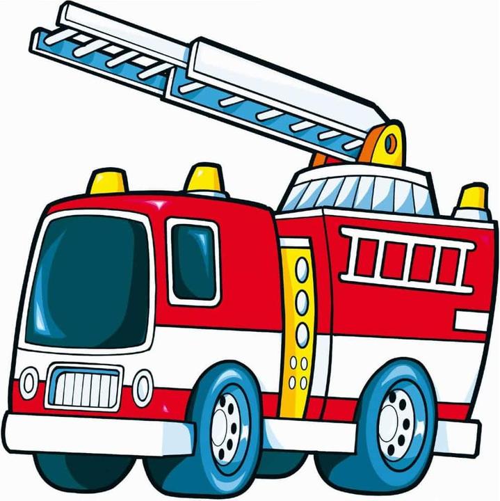 Image du produit Trenddeko Pompiers (120 x 120 cm)