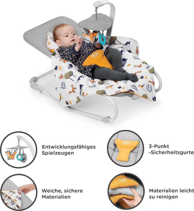 Actual product image KinderKraft Felio 2 Forest Yellow