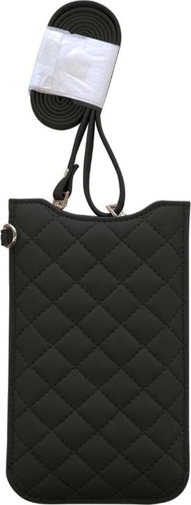 Actual product image Peter Jäckel OHLALA! Uni Necklace Sleeve Case FASHION Size 6.9" Black Inner dimensions: approx. 167 x 79 x 9 mm