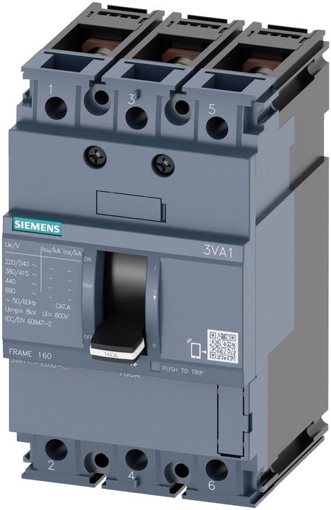 Produktbild Siemens Leistungsschalter 1 St. 3VA1116-5ED32-0AA0