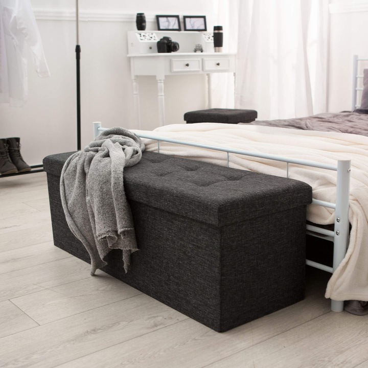 Actual product image tectake Seat chest
