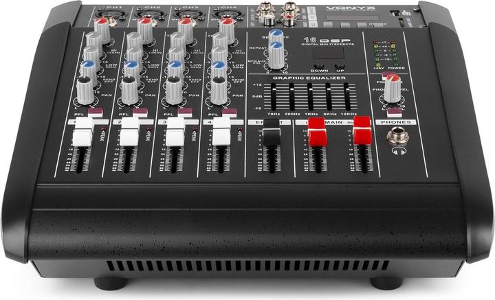 Actual product image Vonyx AM5A Powermixer (Studio- and Livemixer)