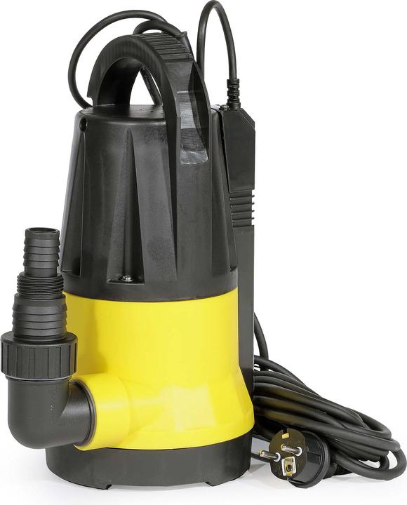 Produktbild Wiltec Schmutzwasserpumpe mit Sensor 400W Tauchpumpe 8500l/h Wasserpumpe Pumpe (Schmutzwasserpumpe)