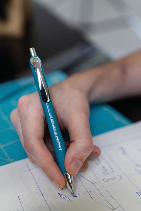 Produktbild Schneider Kugelschreiber Slider Rave XB teal (Teal, 1 x)