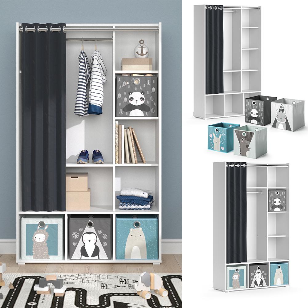 Thumbnail - Vicco, Kinderkleiderschrank, Luigi (105.80 cm)