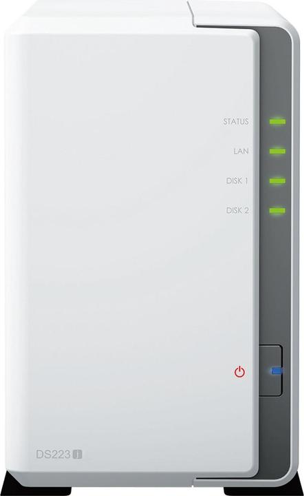Produktbild Synology DS223j RED 8TB (2x 4TB) (2 x 4 TB, WD Red Plus)