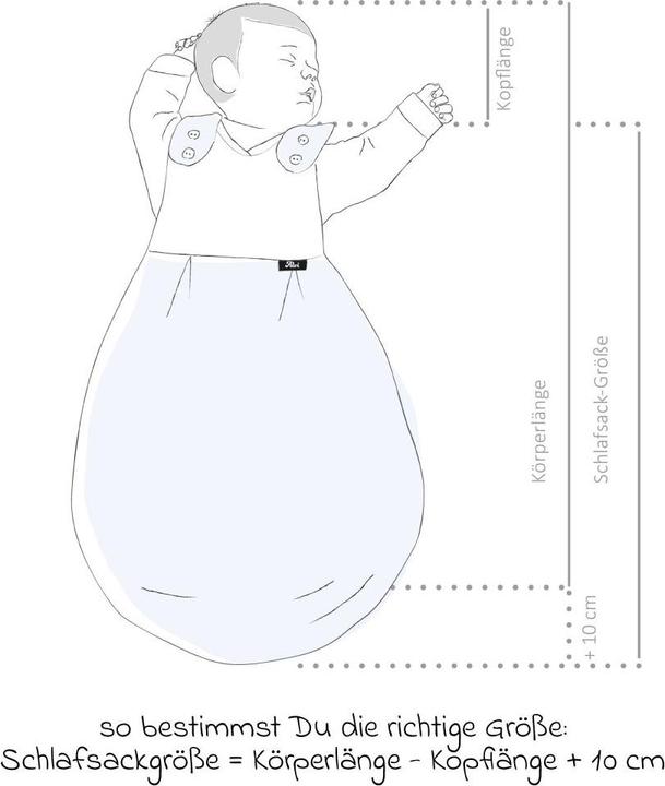 Produktbild Alvi Schlafsäcke Daunen-Schlafsack - Baby Forest - Gr. 90 (90 cm, 3.5 TOG, Winter)