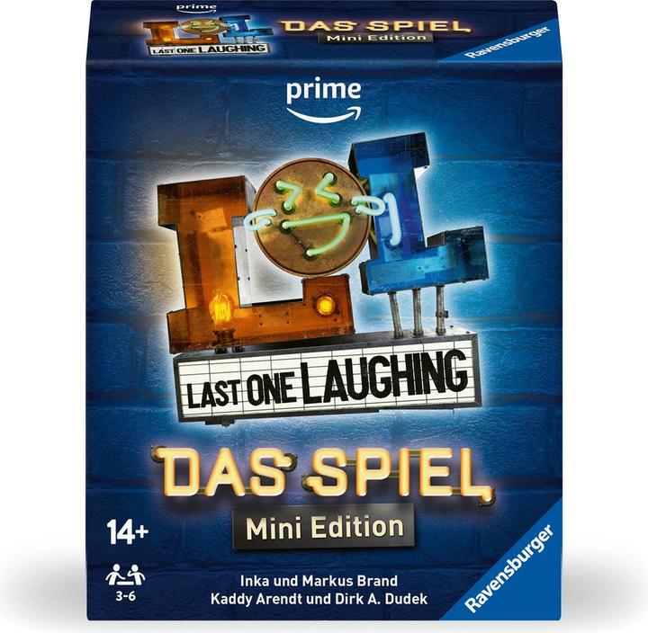 Actual product image Ravensburger 24592 - Last One Laughing The Game: Mini Edition - The party game for the popular (German, 3 - 6 Players)