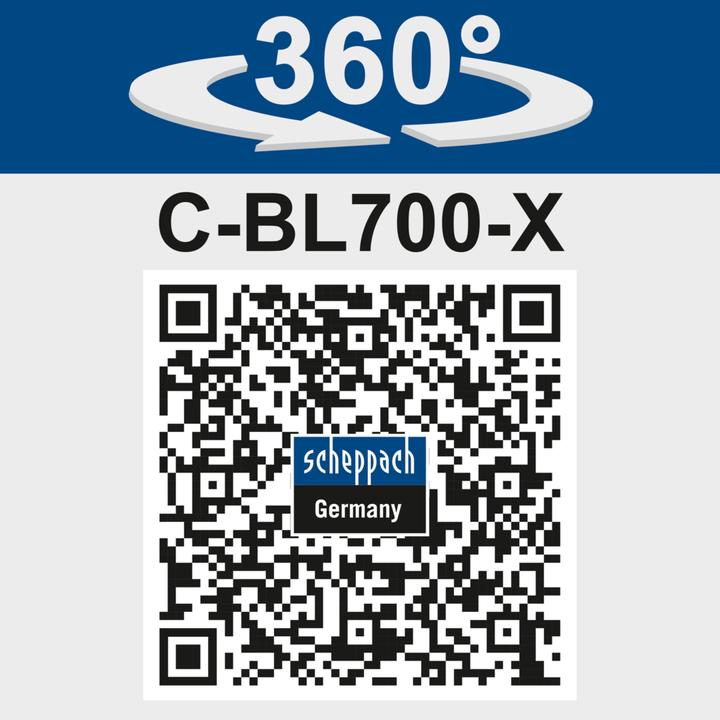 Produktbild Scheppach Akku-Laubbläser C-BL700-X (DIY) (Akkubetrieb, Laubbläser)