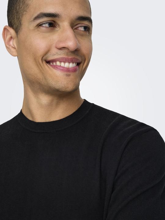Image du produit Only & Sons Onsloui Reg 12 Mel Crew Knit Noos (XS)