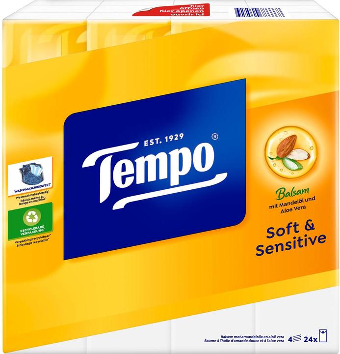 Tempo Taschentücher Plus