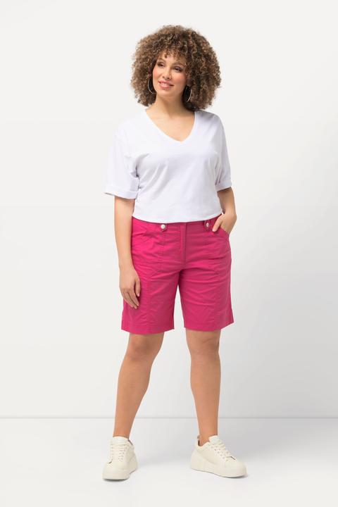 Image du produit Ulla Popken Bermuda style cargo 4 poches, taille confortable (62)